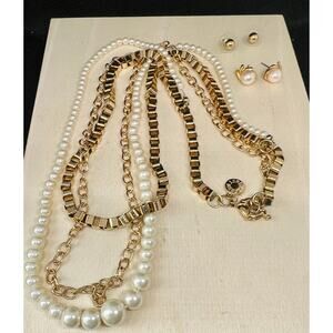 Vintage J.Crew necklace, Jewelry set, J.Crew necklace, Vintage JCrew,
